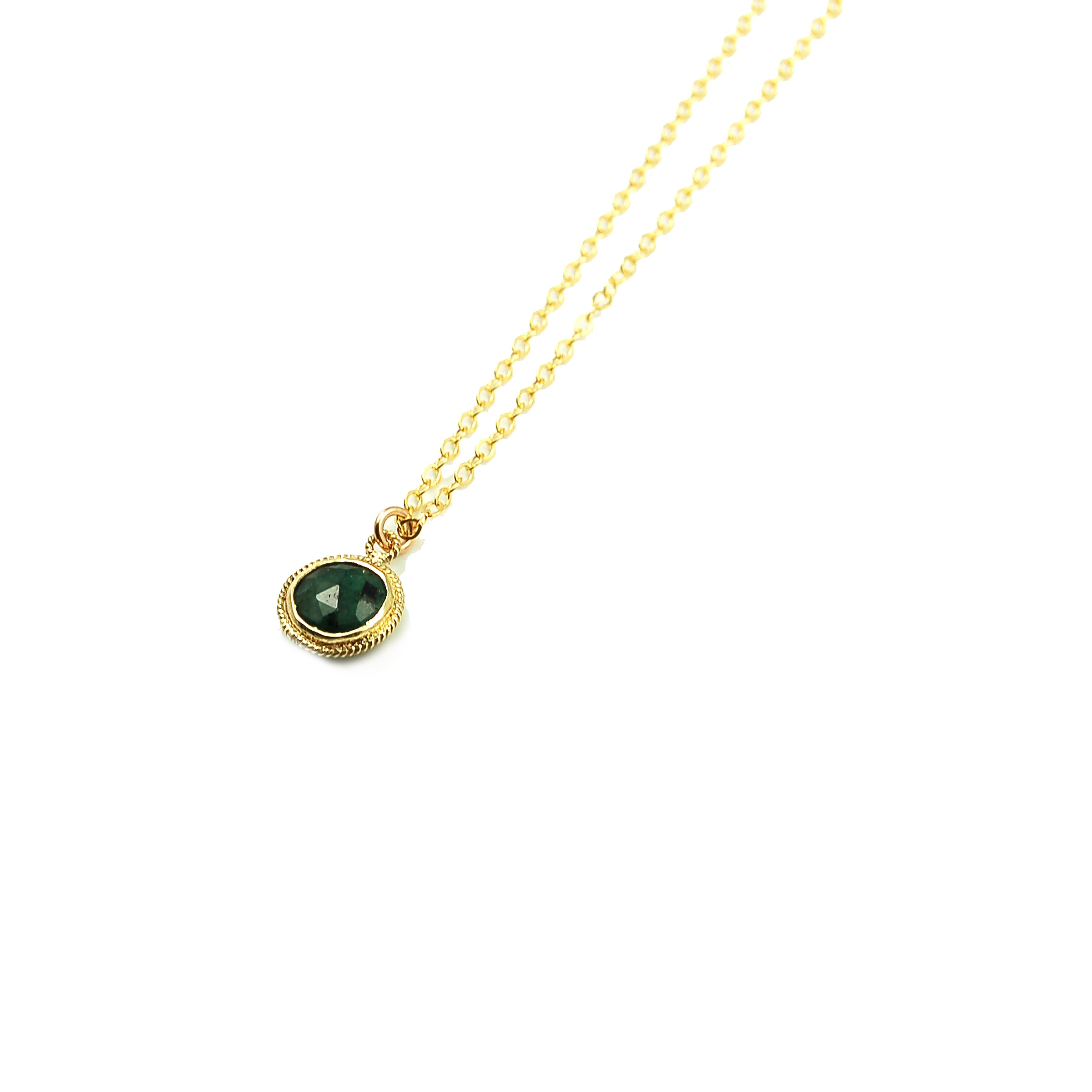 Emerald Gem Necklace ©
