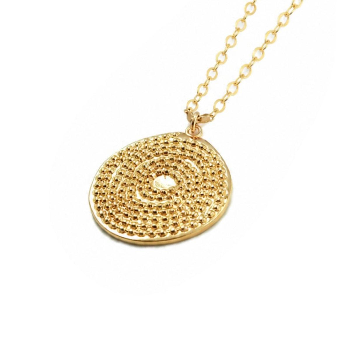 Glimmer Swirl Necklace ©