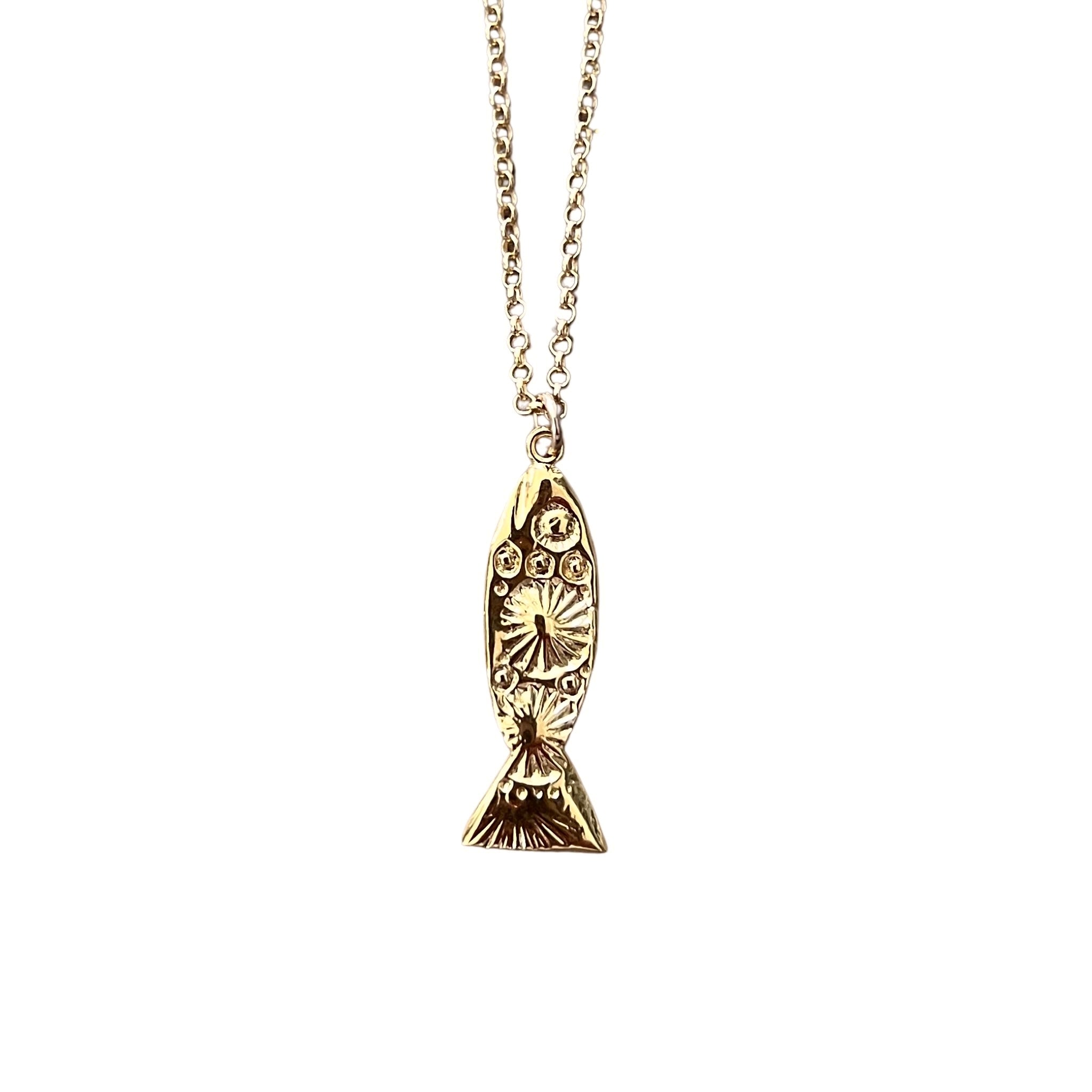 Signature Sun Fish Neckace