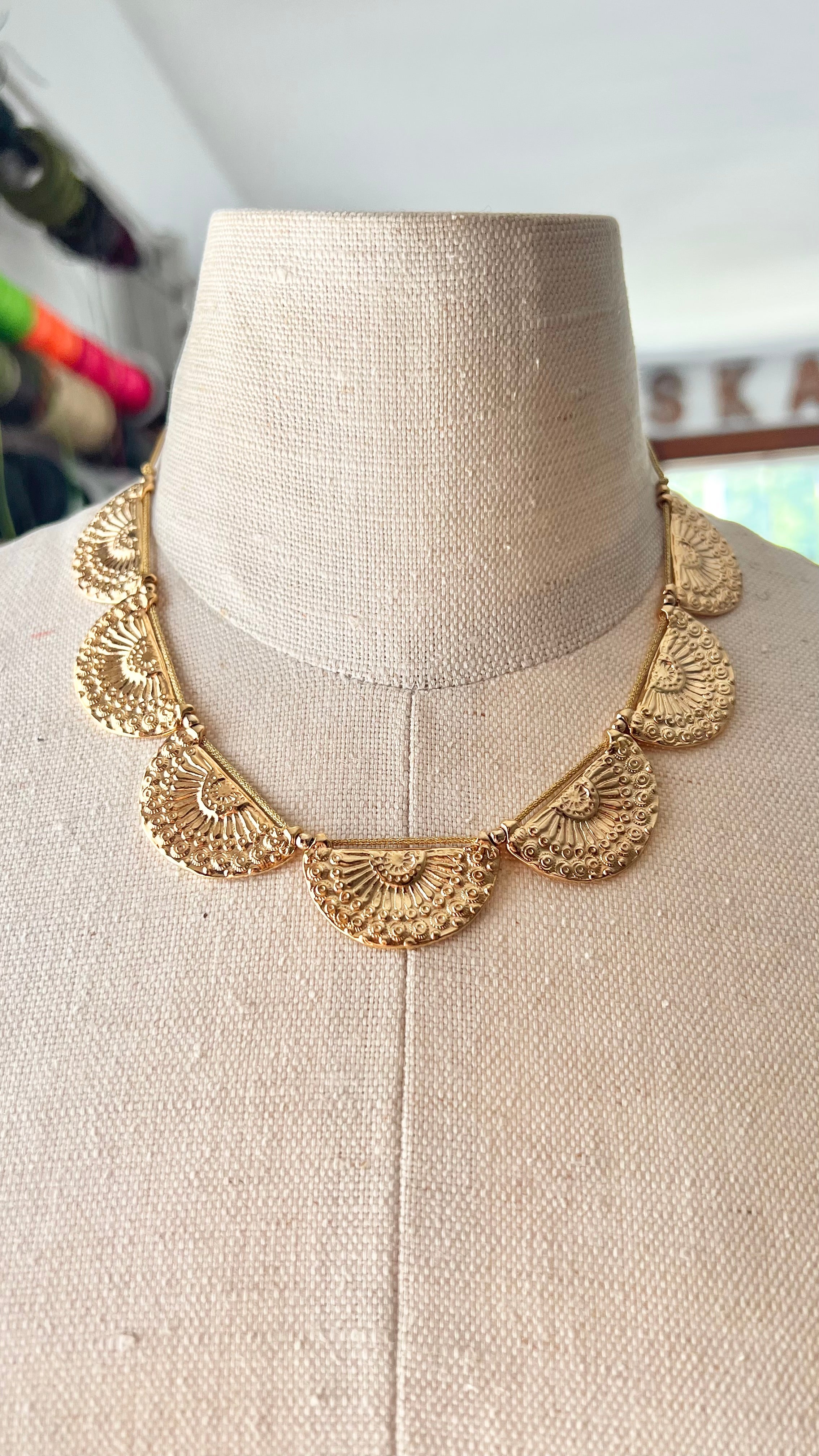 Semi Circle Necklace