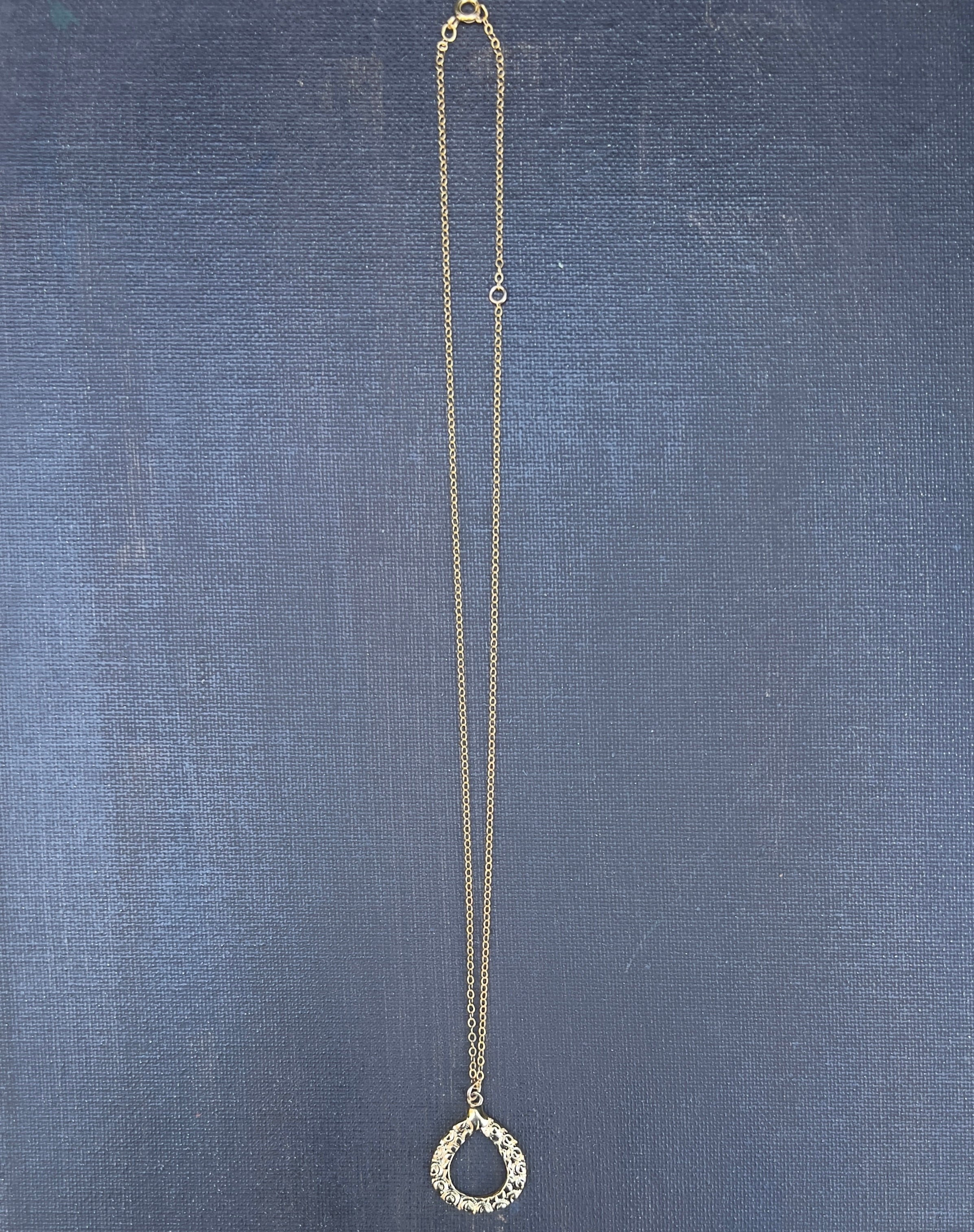 Signature Open Drop Necklace