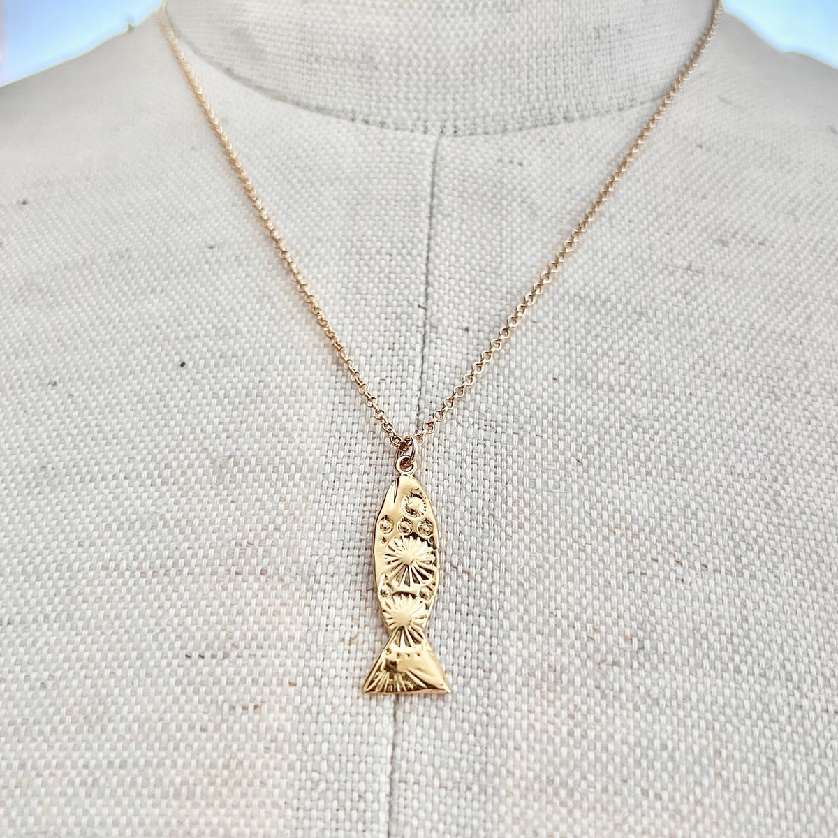 Signature Sun Fish Neckace | Skar Designs