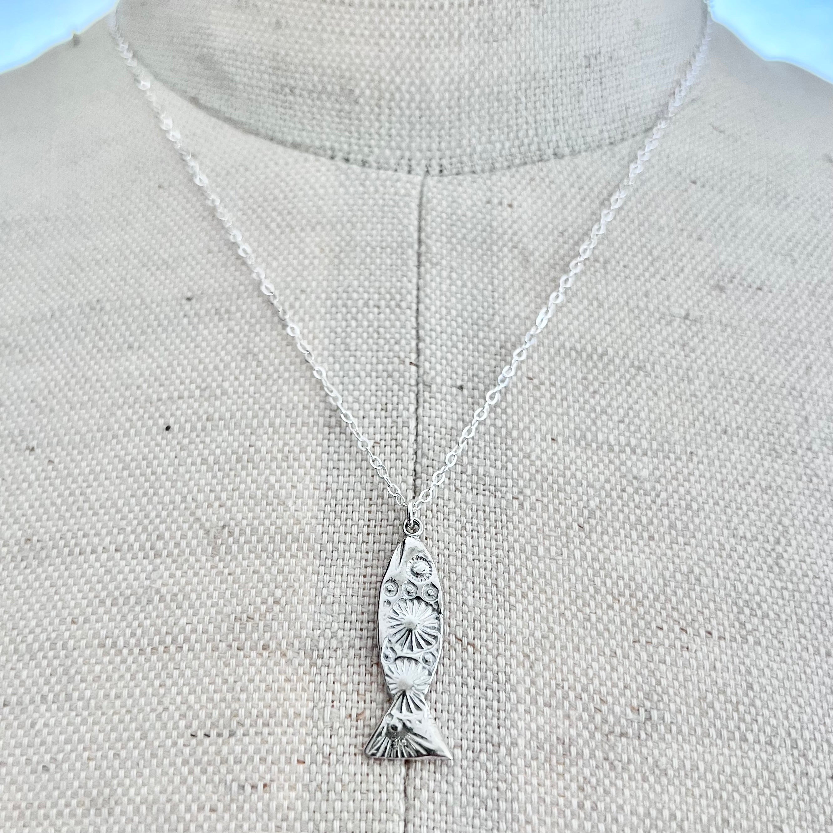 Signature Sun Fish Neckace