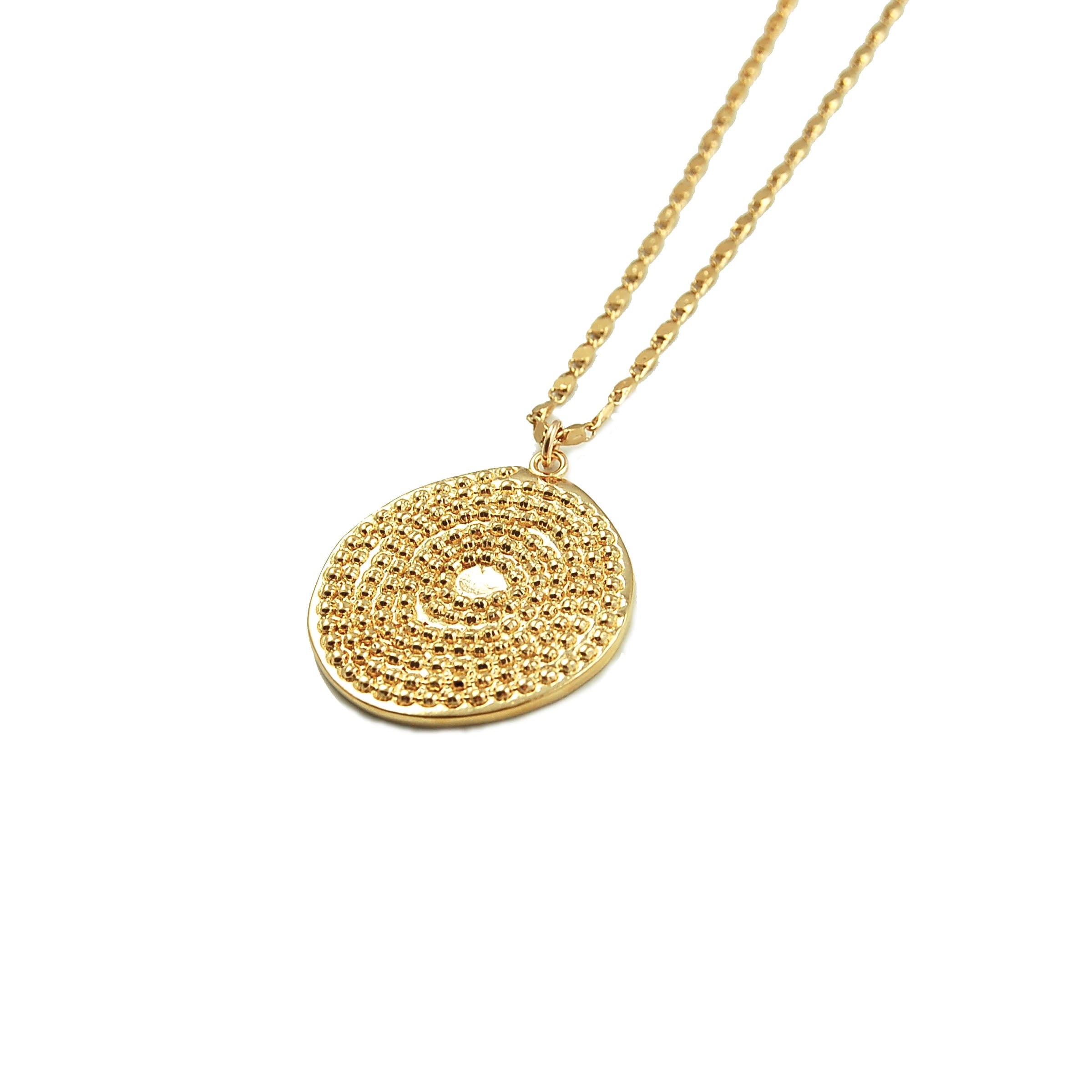 Glimmer Swirl Necklace ©