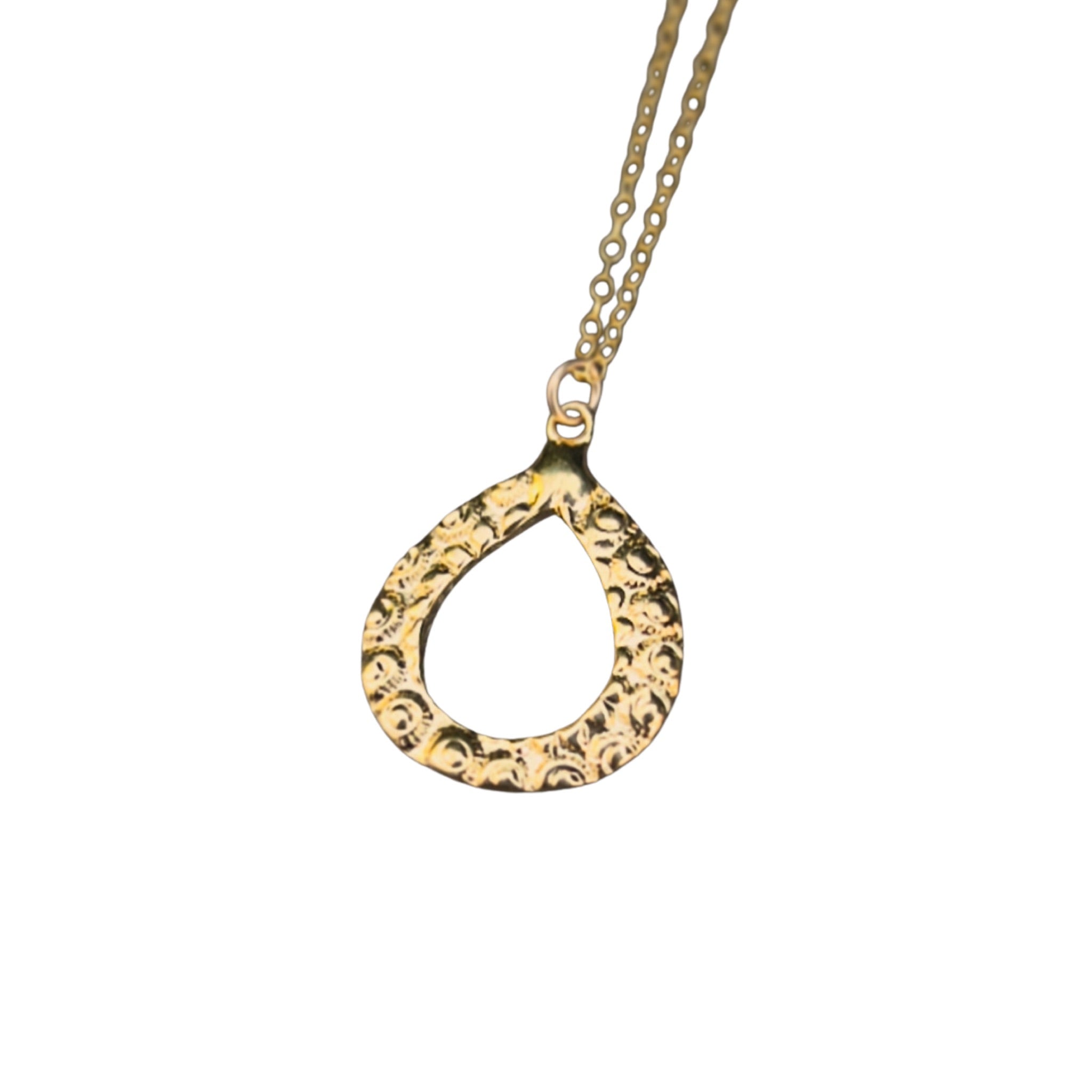 Signature Open Drop Necklace