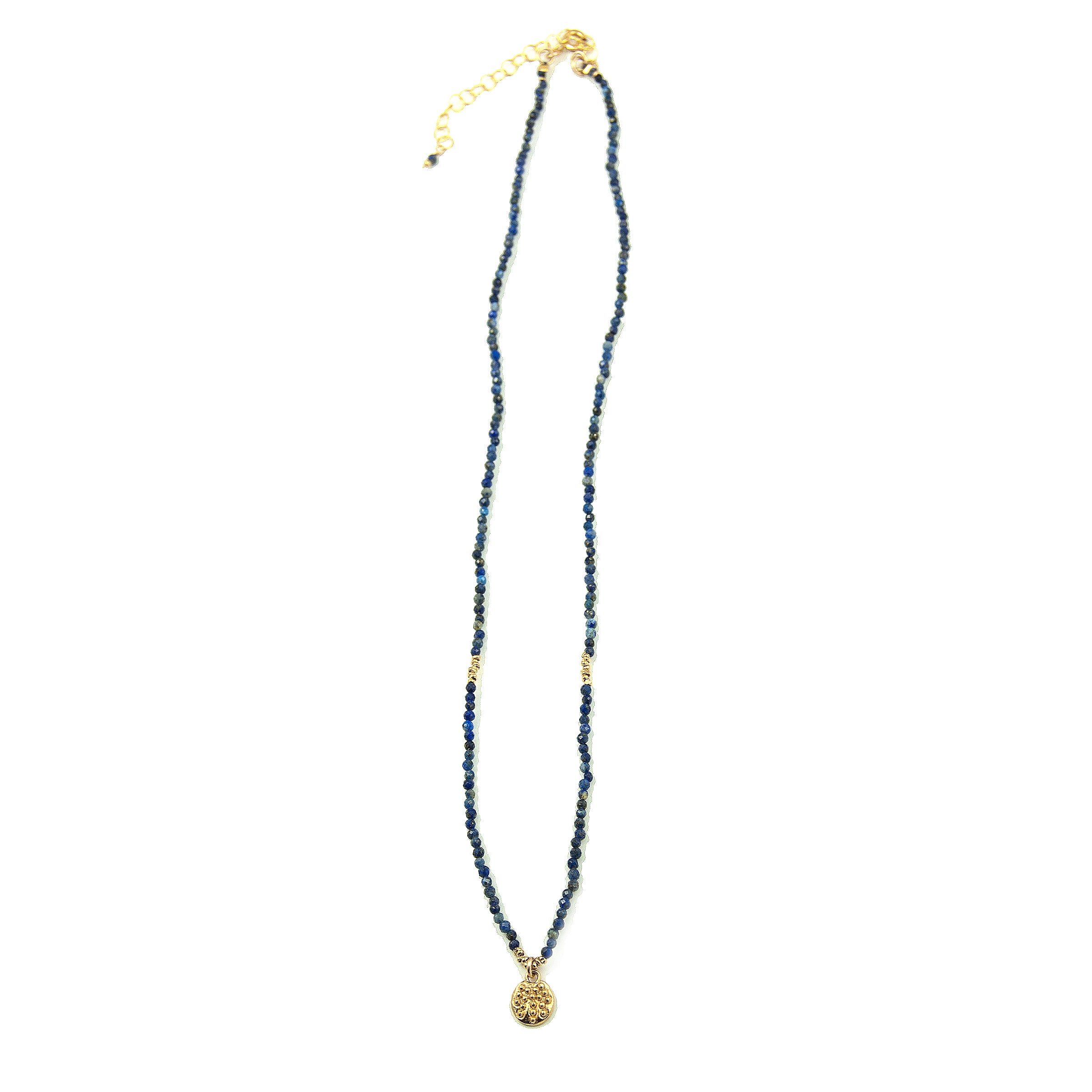 Blue Glimmer Necklace