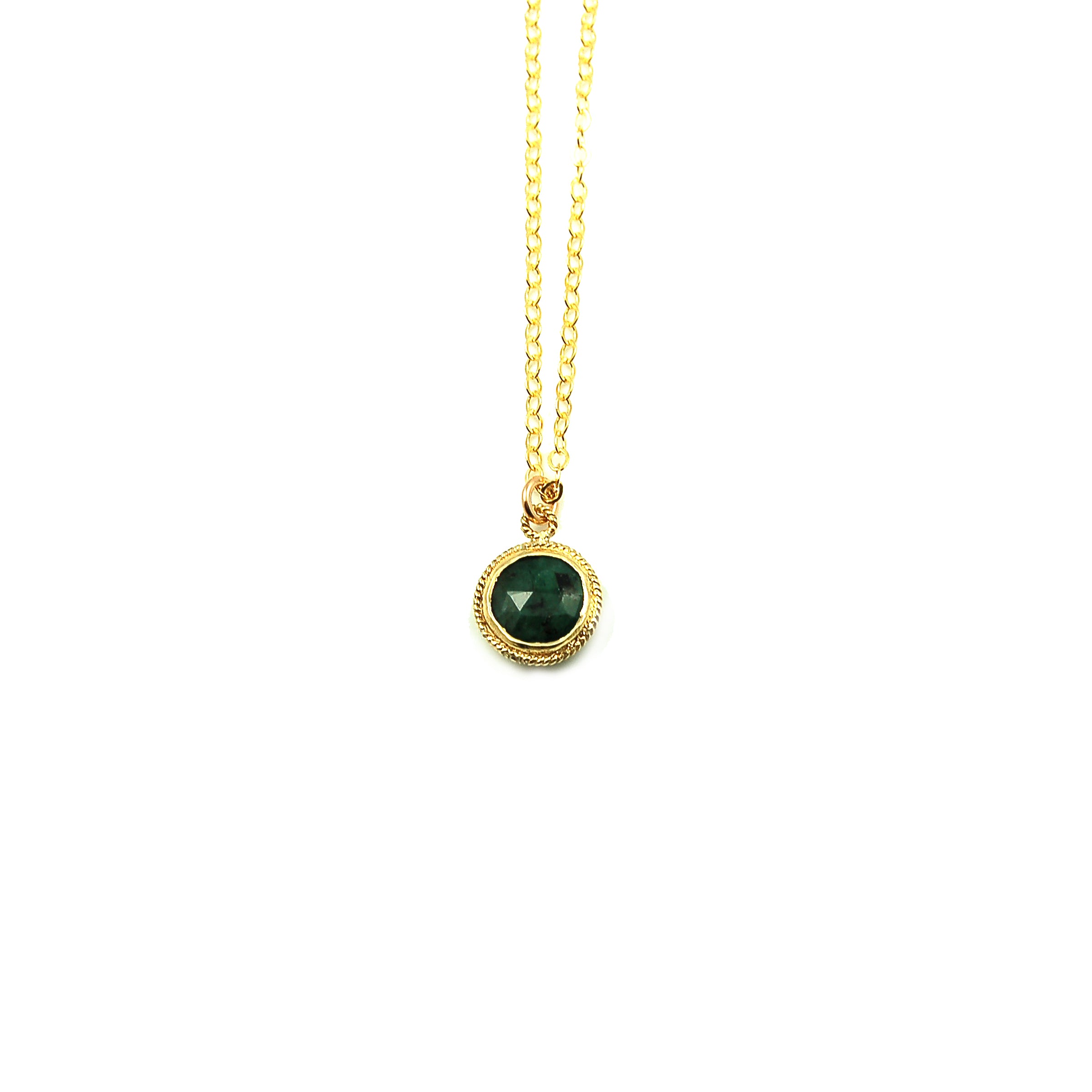 Emerald 2025 gem necklace