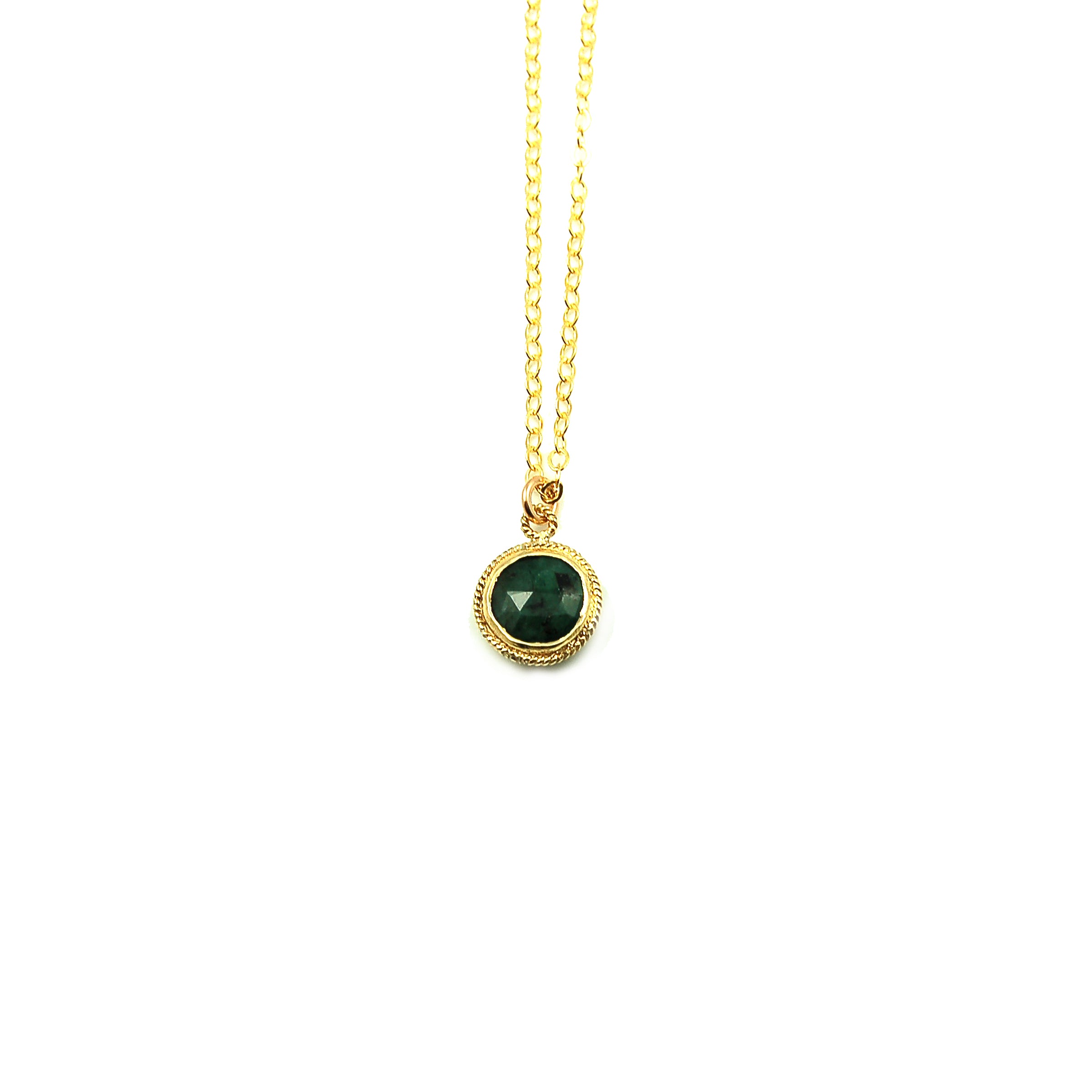 Emerald Gem Necklace ©
