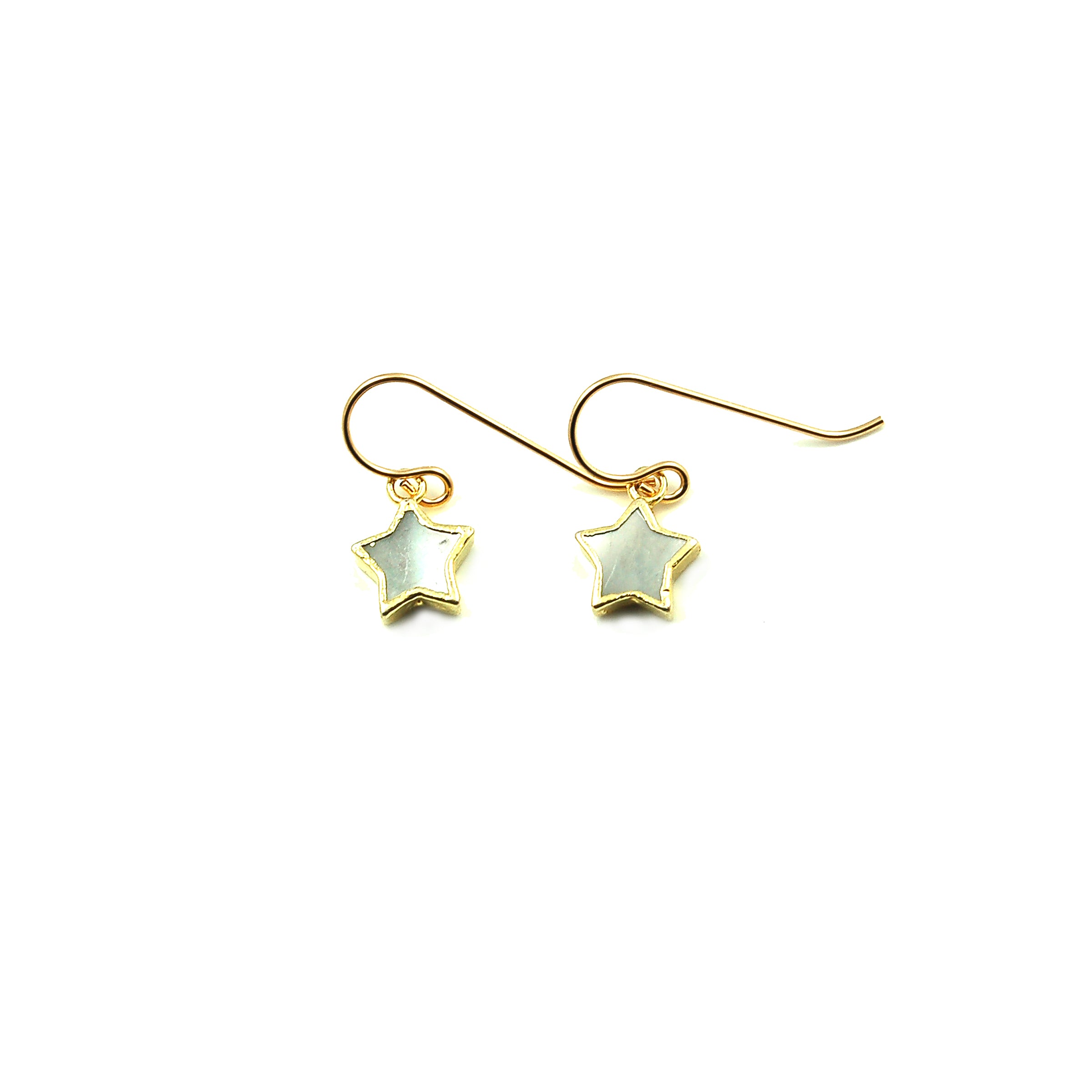 Mother of Pearl Star Earrings ©