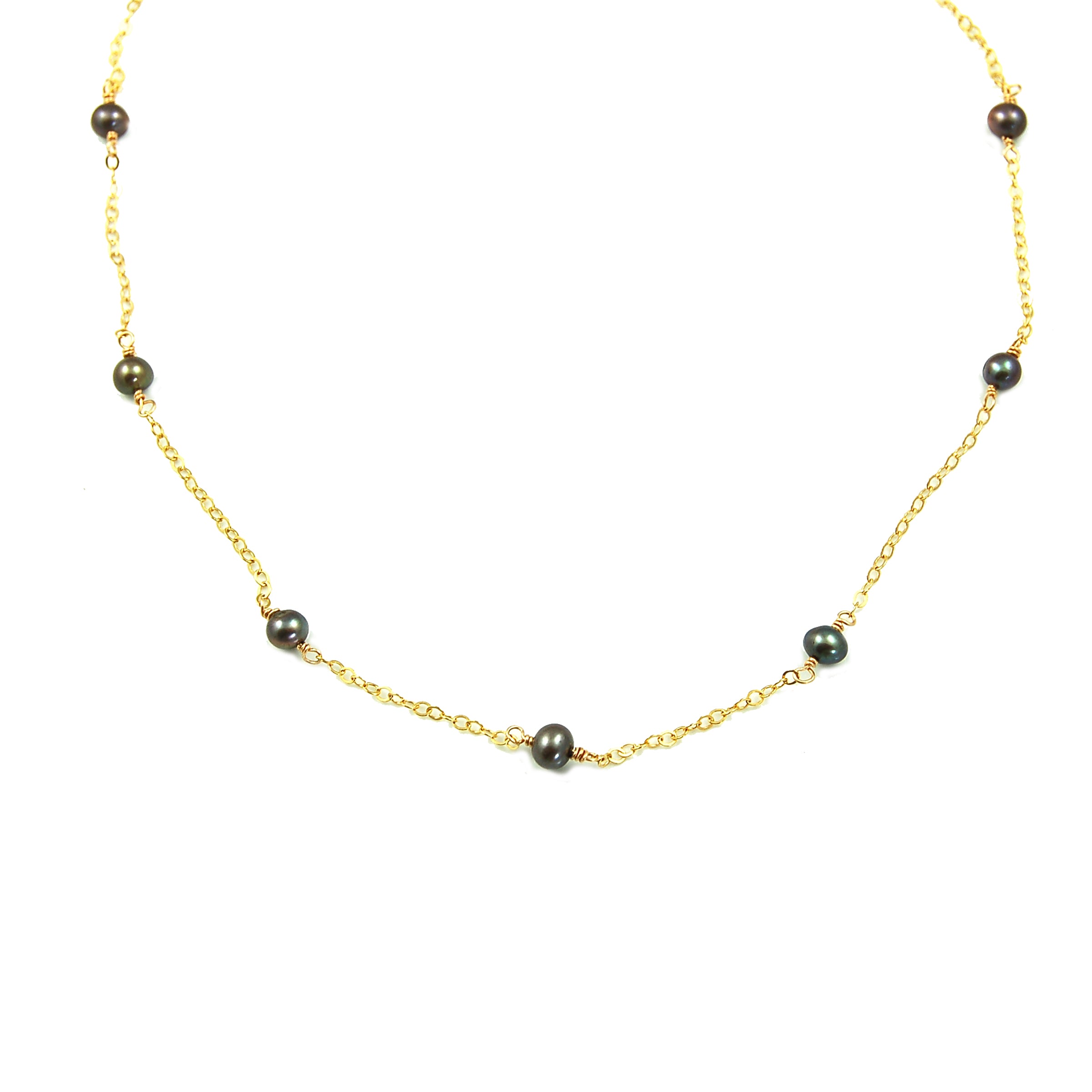 Pearl Satellite Necklace