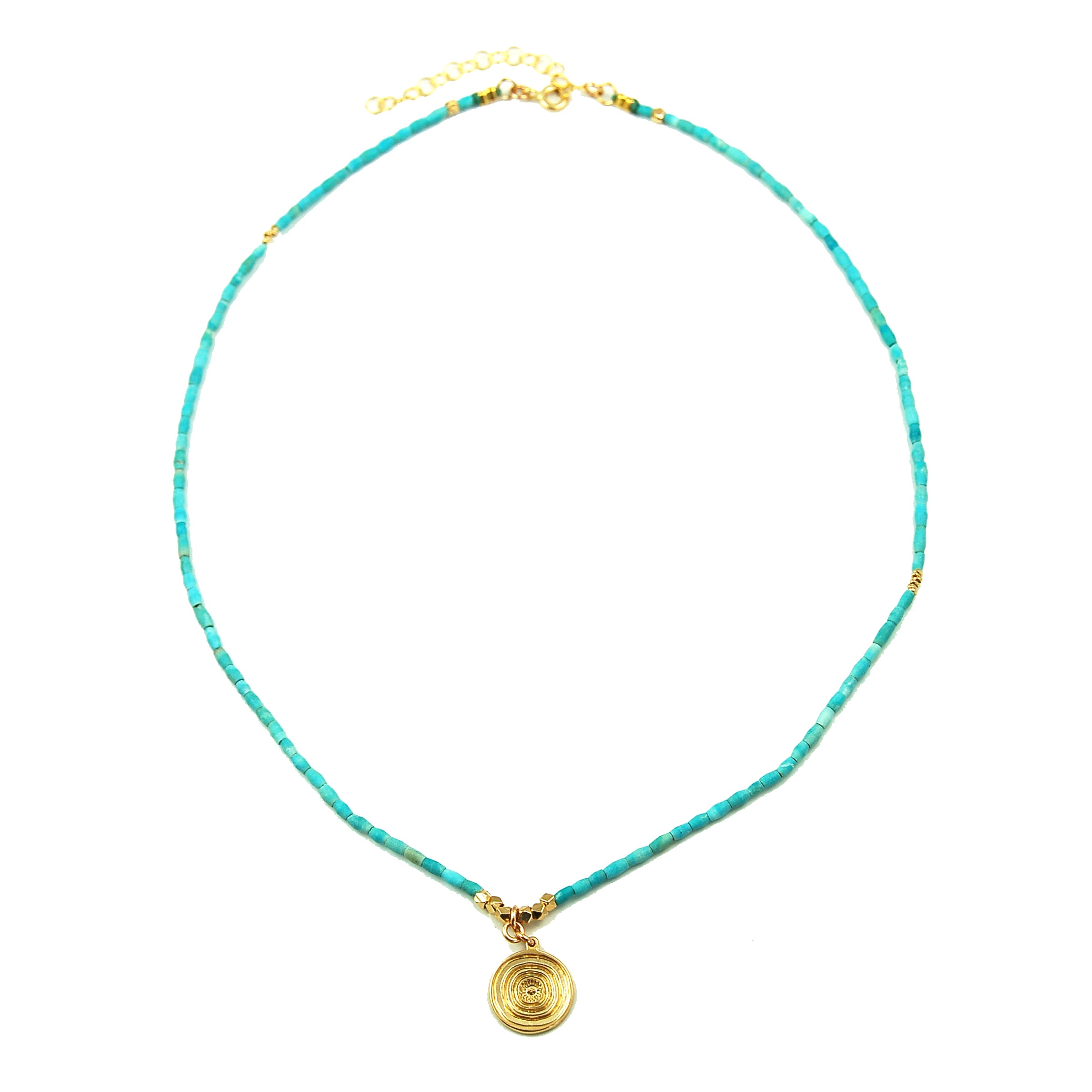 Turquoise Full Rainbow Necklace ©