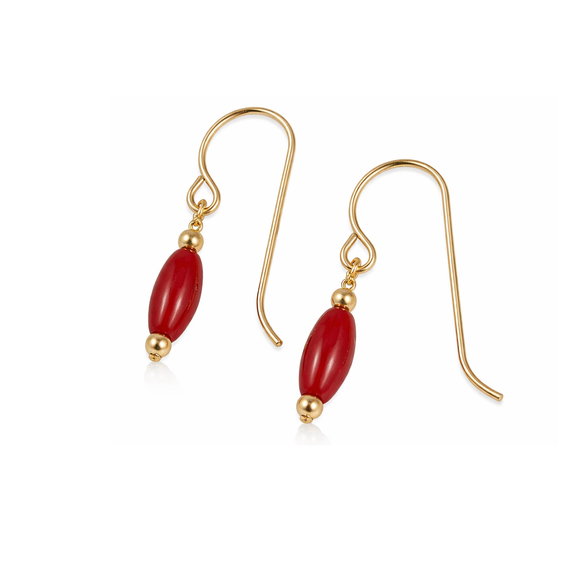 Red Remembrance Earrings ©
