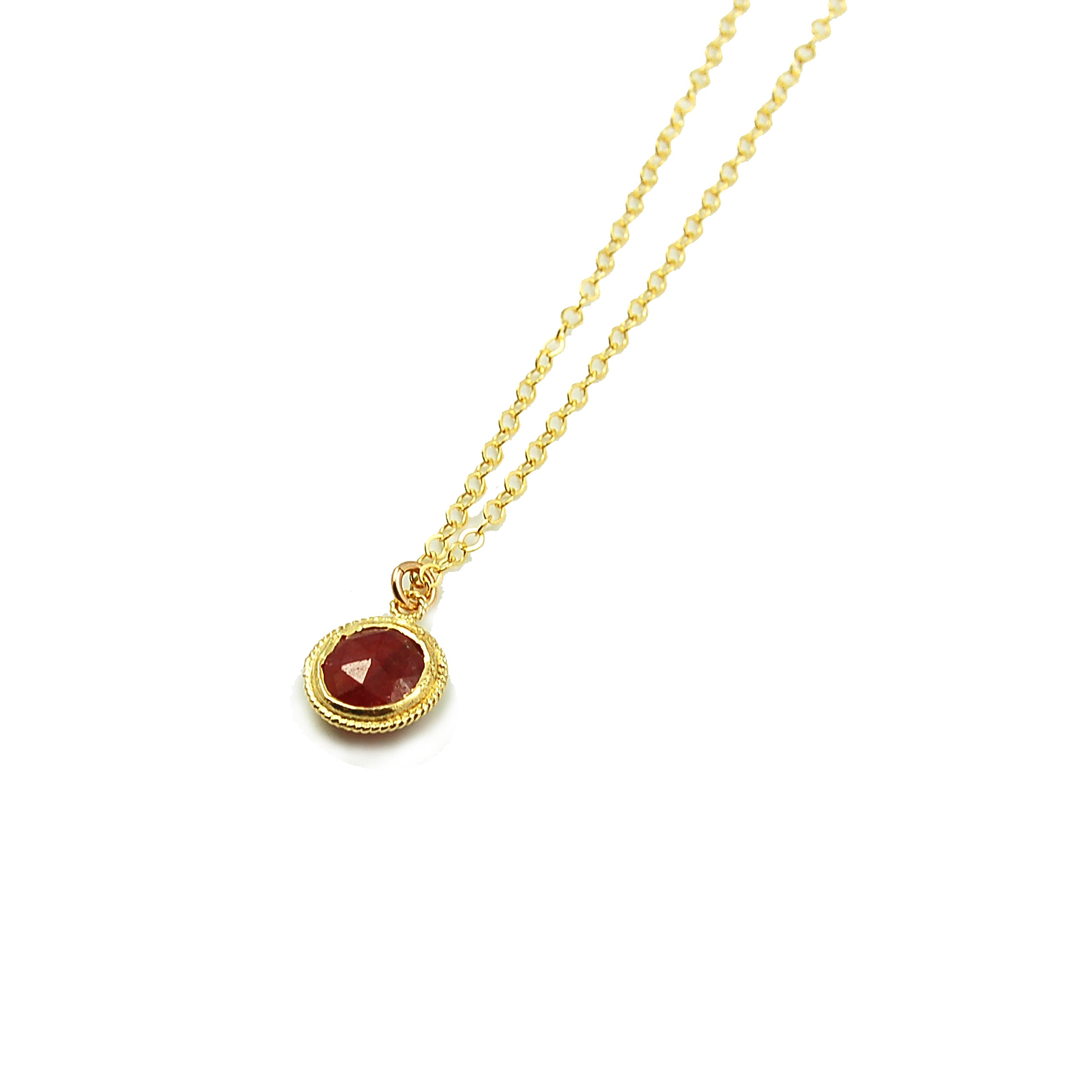 Ruby Red Necklace