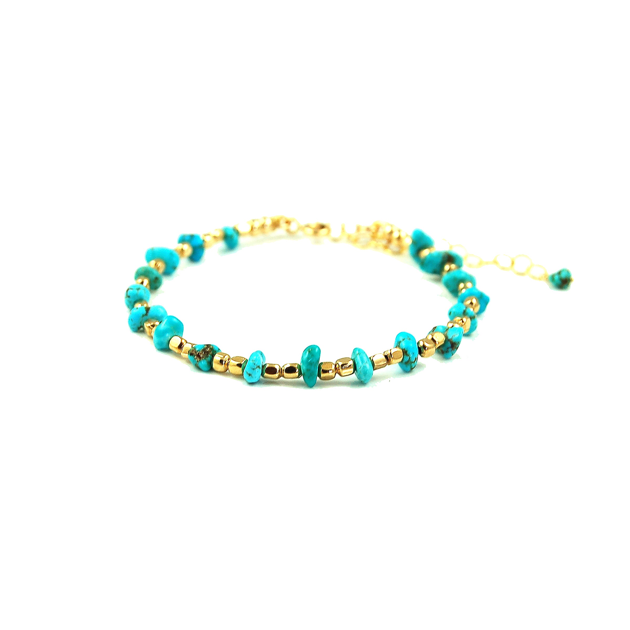 Turquoise Nugget Bracelet