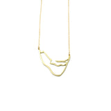 Nantucket XL Cut Out Island Swing Necklace ©