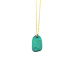 Turquoise Tablet Necklace ©